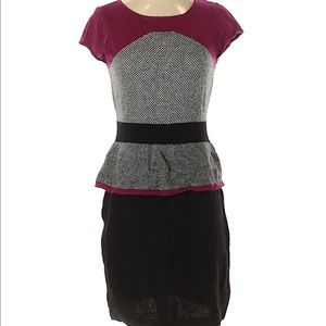 Anthropologie Sparrow Peplum Sweater Dress Size S